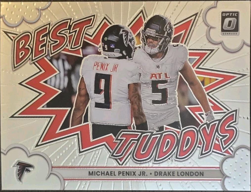 Drake London / Michael Penix Jr. #12 Prices | 2025 Panini Donruss