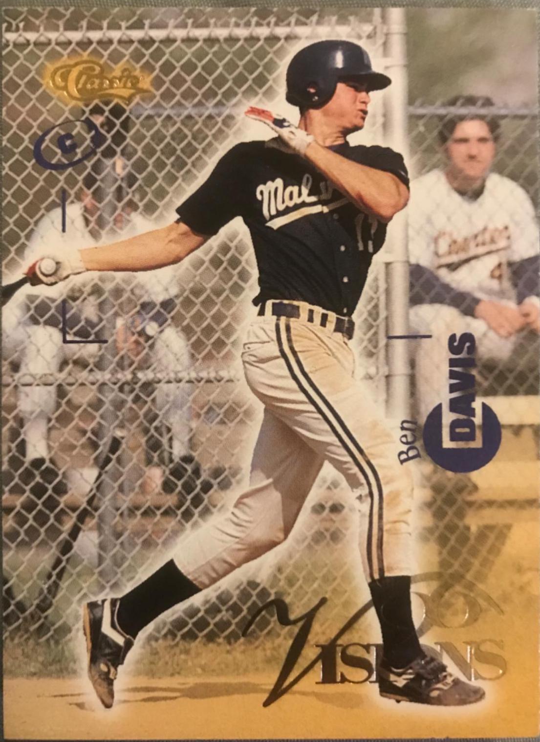Ben Davis #98 Baseball Cards 1996 Classic Visions