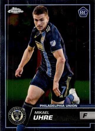 Mikael Uhre #125 Soccer Cards 2023 Topps Chrome MLS