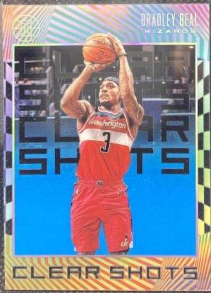 Bradley Beal #7 Basketball Cards 2019 Panini Illusions Clear Shots