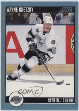 Wayne Gretzky #1 Hockey Cards 1992 Score Canadian