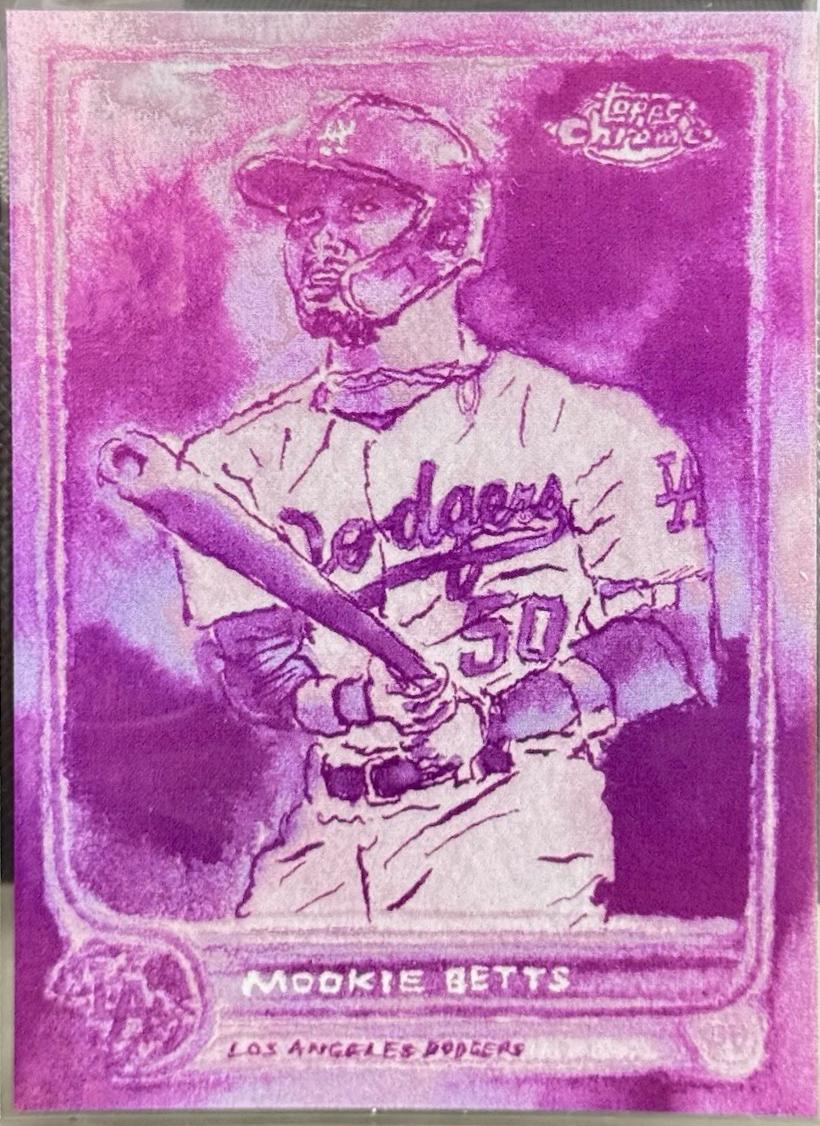 Mookie Betts [Bubblegum Foil] #26