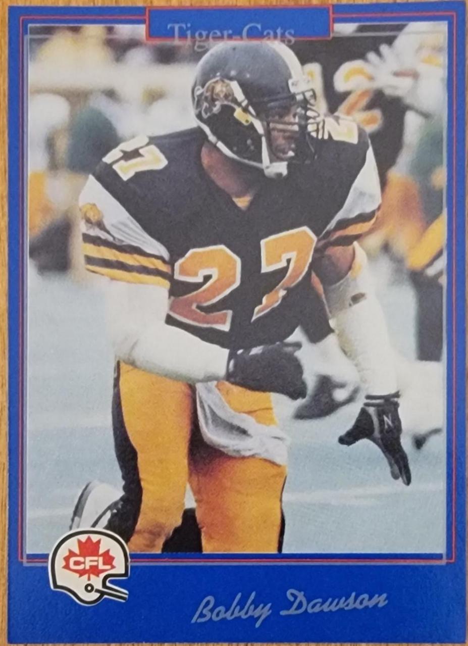 Bobby Dawson #98 1991 Jogo Cfl Football