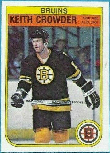 Keith Crowder #10 Hockey Cards 1982 O-Pee-Chee