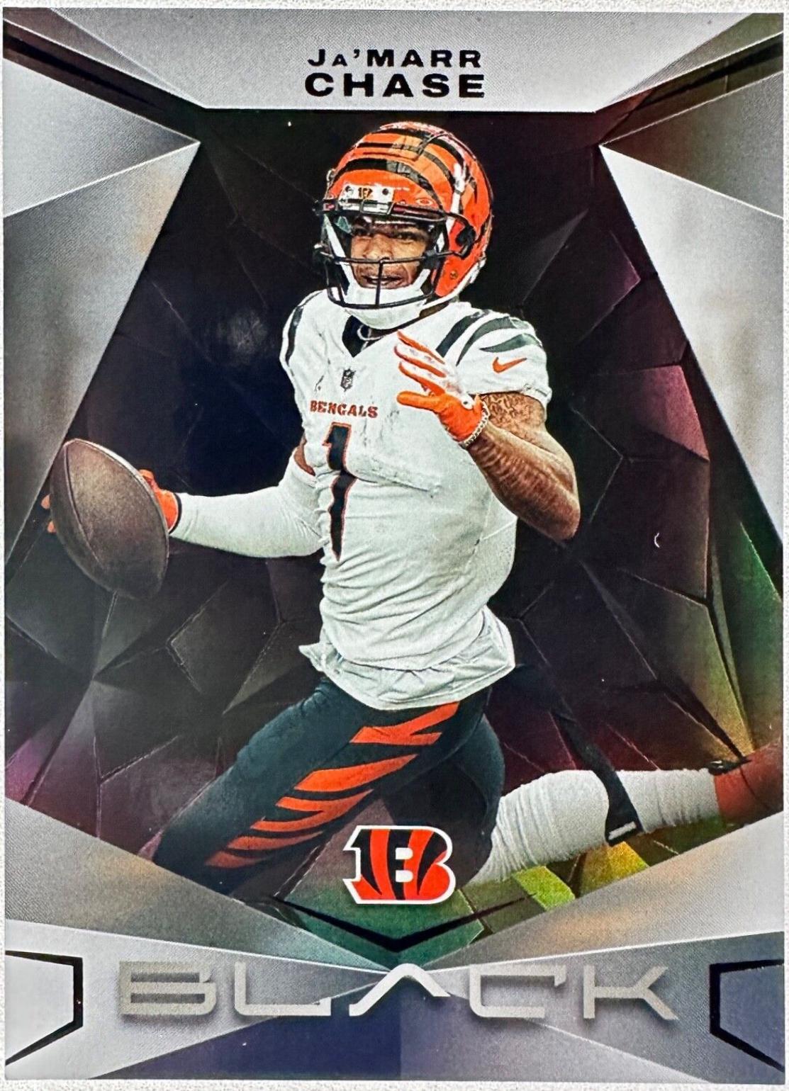 Ja'Marr Chase #21 Football Cards 2024 Panini Black