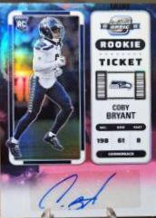 Coby Bryant [Rookie Ticket Autograph Nebula] #152
