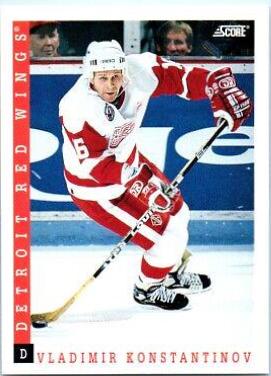 Vladimir Konstantinov #20 Hockey Cards 1993 Score