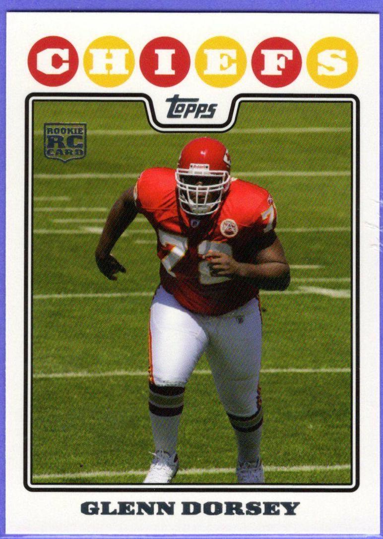 Glenn Dorsey #393 Football Cards 2008 Topps
