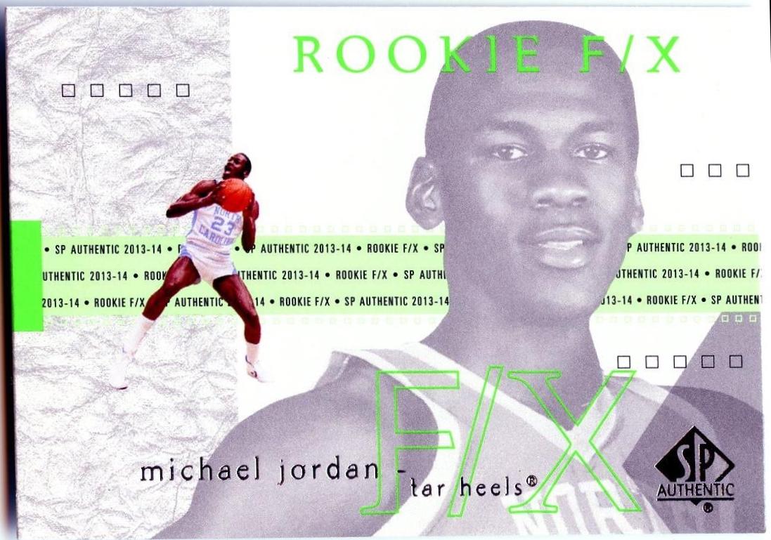 Michael Jordan #72 2013 Sp Authentic Basketball