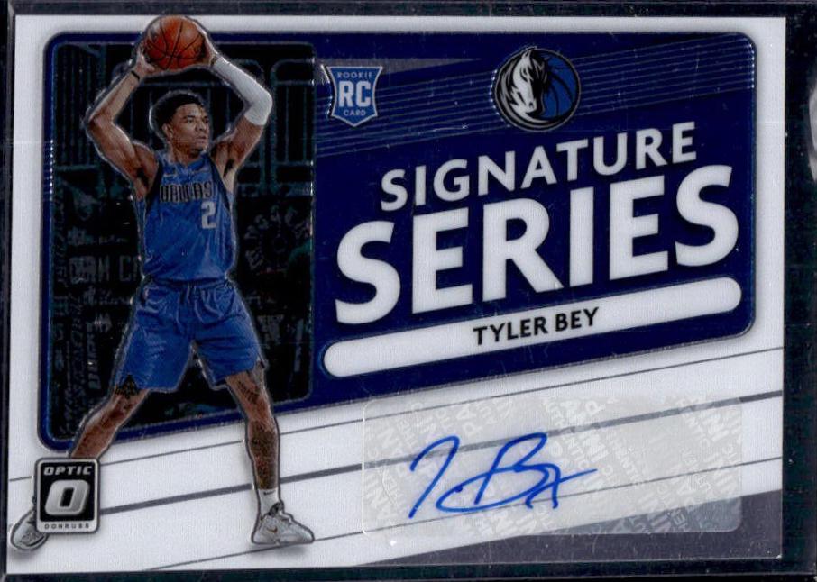 Tyler Bey #SS-TYB 2020 Panini Donruss Optic Signature Series Basketball