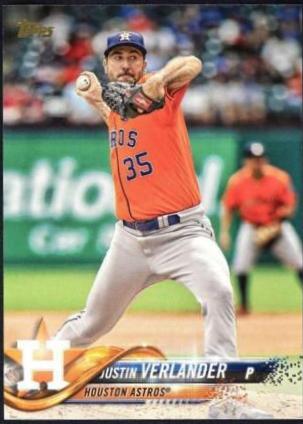 Justin Verlander #650 2018 Topps Baseball