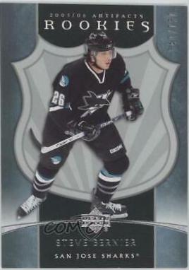 Steve Bernier #319 Hockey Cards 2005 Upper Deck Artifacts
