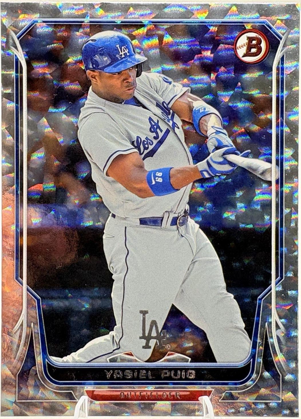 Yasiel Puig [Silver Ice] #214