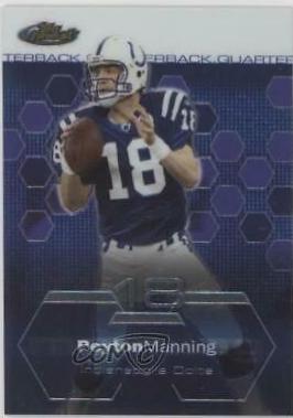 Peyton Manning #9 Football Cards 2003 Topps Finest