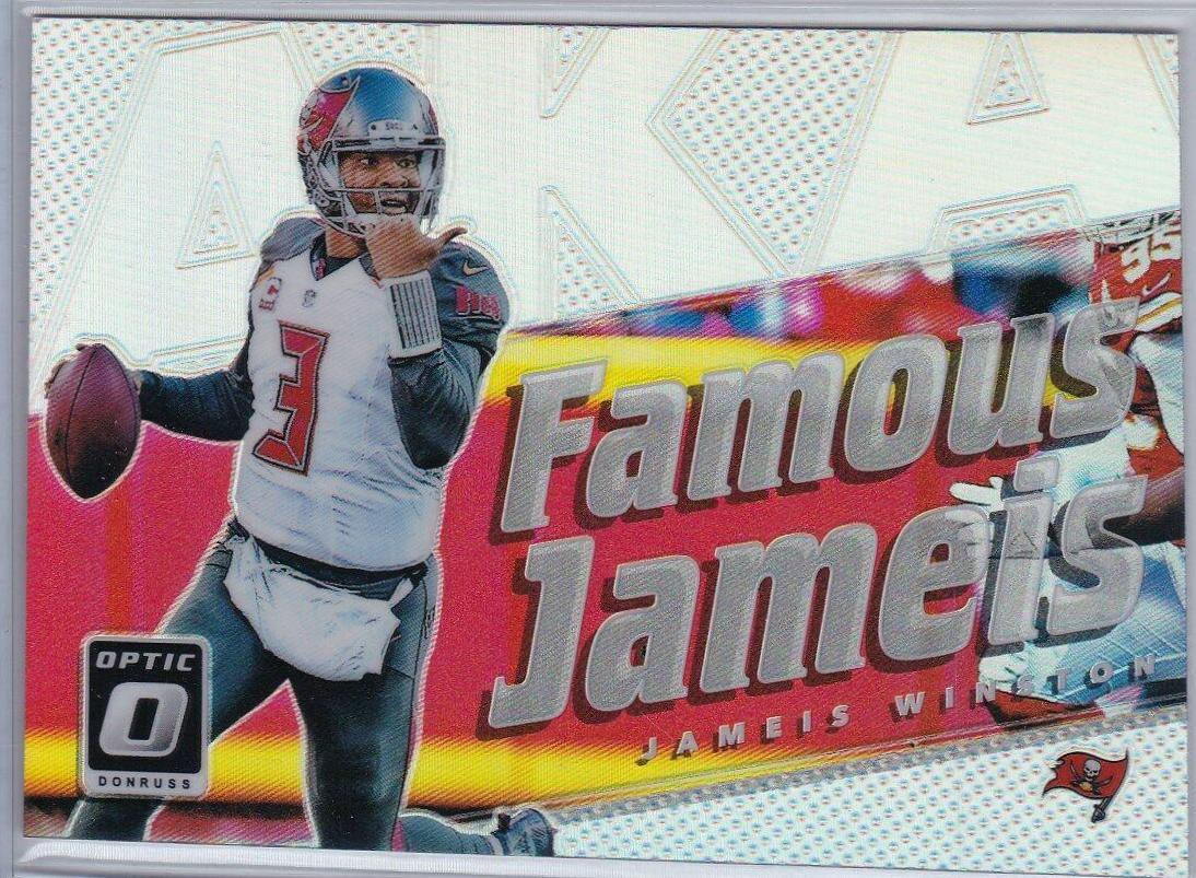 Jameis Winston #2 Football Cards 2017 Panini Donruss Optic Aka