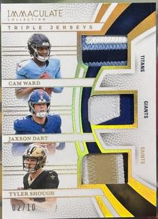Cam Ward / Jaxson Dart / Tyler Shough