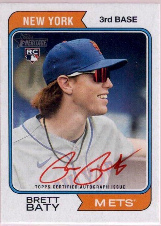 Brett Baty [Special Edition Red Ink] #ROA-BBY