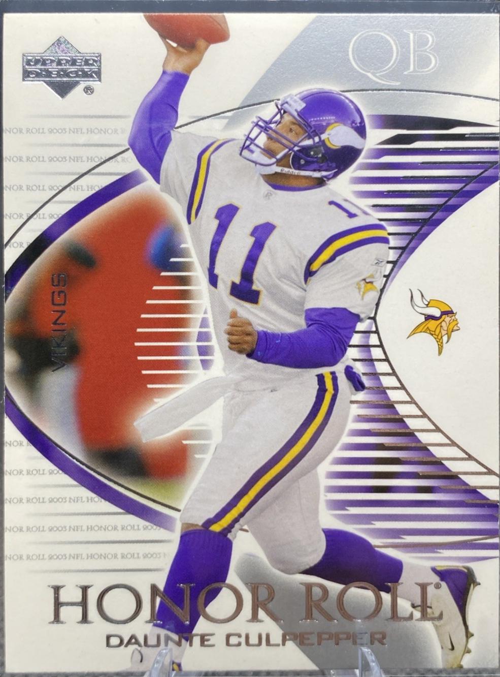 Daunte Culpepper #20 2003 Upper Deck Honor Roll Football