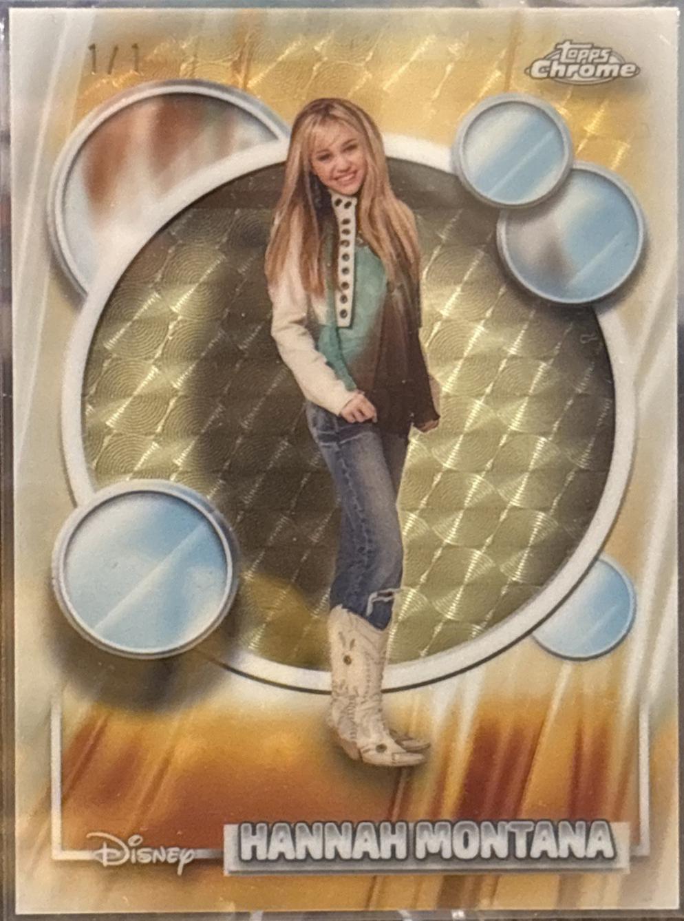 Hannah Montana [Superfractor] #4 Prices | 2026 Topps Chrome Disney