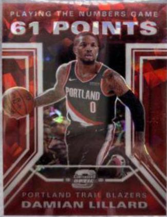 Damian Lillard [Red Cracked Ice] #1