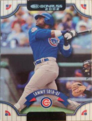 Sammy Sosa #17 Baseball Cards 2002 Donruss
