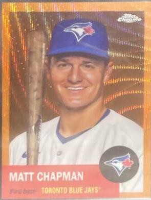 Matt Chapman [Orange Wave Refractor] #54