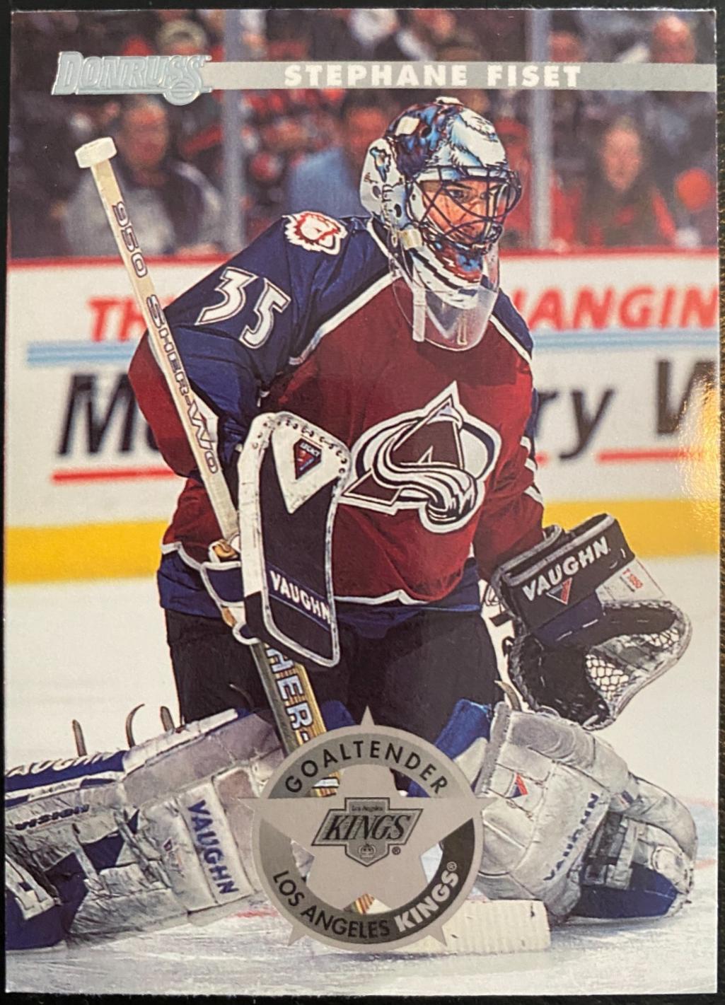 Stephane Fiset #186 1996-97 Donruss Hockey