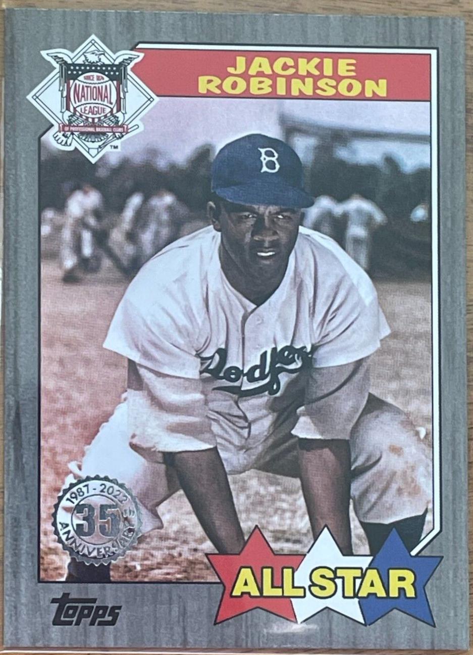 Jackie Robinson [Black] #87AS-50