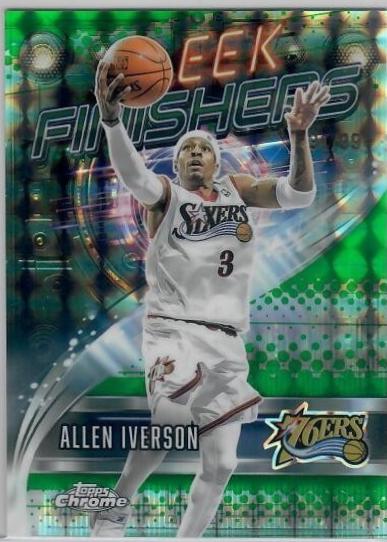 Allen Iverson [Refractor Green Geometric] #SF-13
