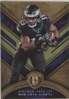 Golden Tate III #66 Football Cards 2019 Panini Gold Standard