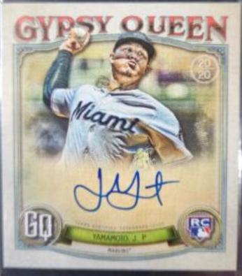 Jordan Yamamoto #JY 2020 Topps Gypsy Queen Autographs Baseball