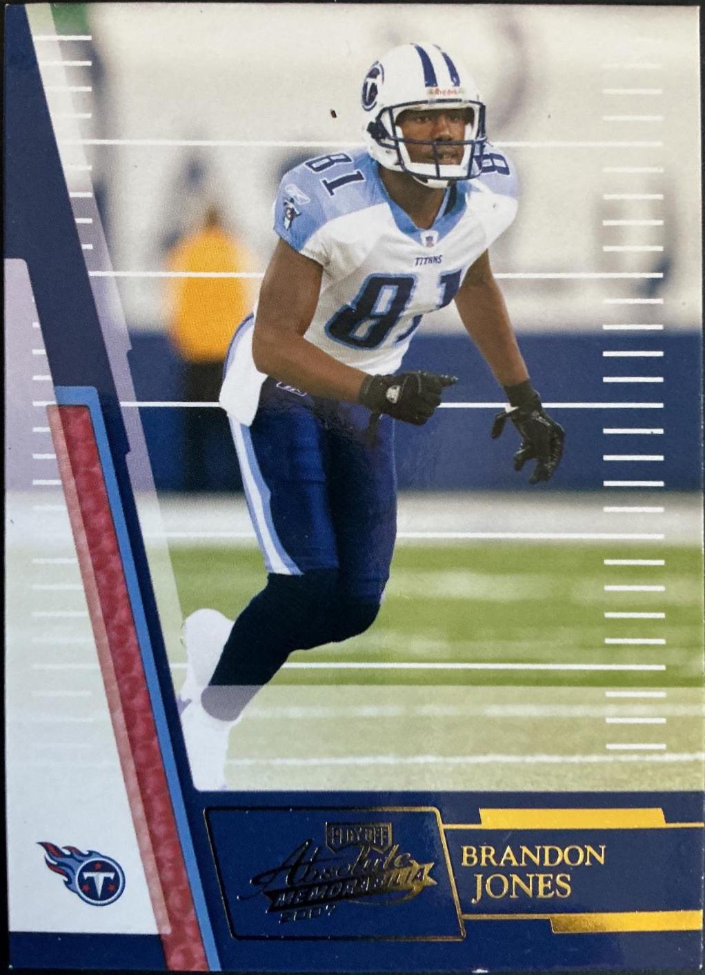 Brandon Jones #133 2007 Playoff Absolute Memorabilia Football