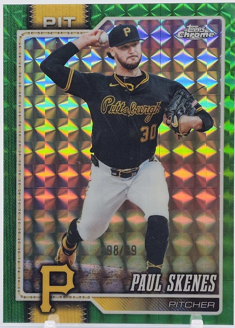 Paul Skenes [Green Geometric Refractor] grading analysis