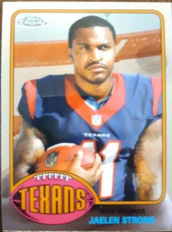 Jaelen Strong #76-JS Football Cards 2015 Topps Chrome 1976