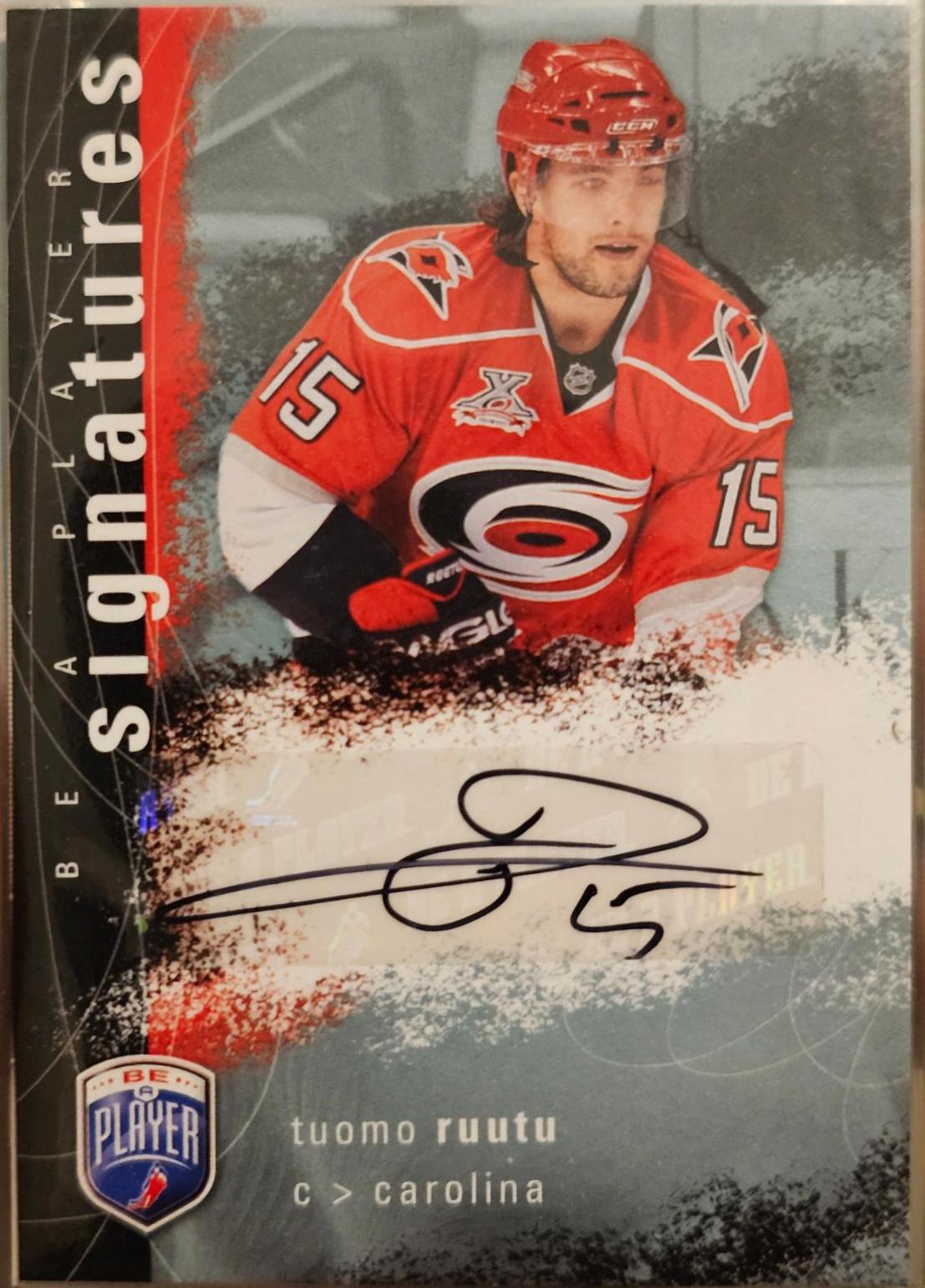 Tuons Ruutu #S-TR Hockey Cards 2007 Upper Deck Be A Player