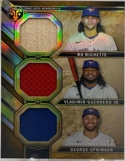 Vladimir Guerrero Jr. / Bo Bichette / George Springer