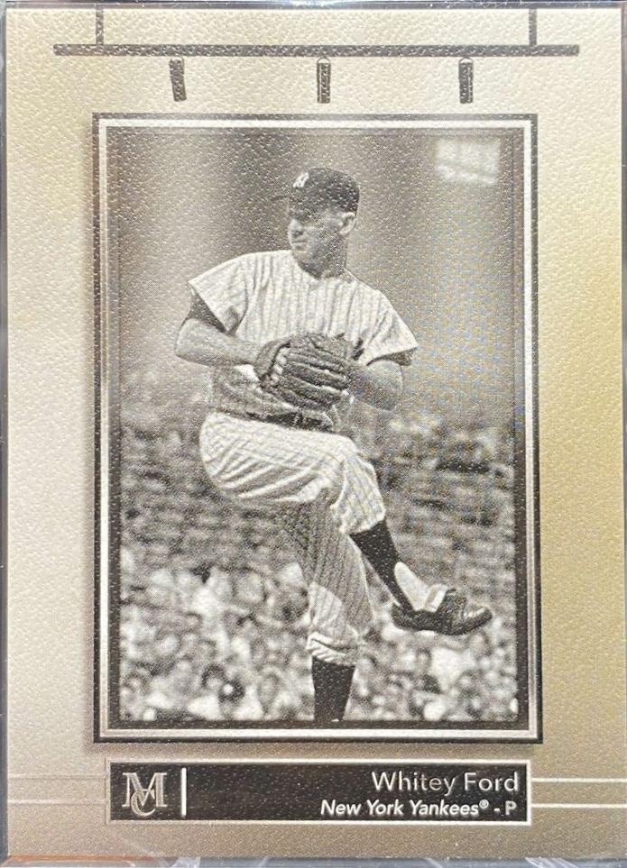 Whitey Ford #PV-14 Baseball Cards 2024 Topps Museum Collection Private Viewing