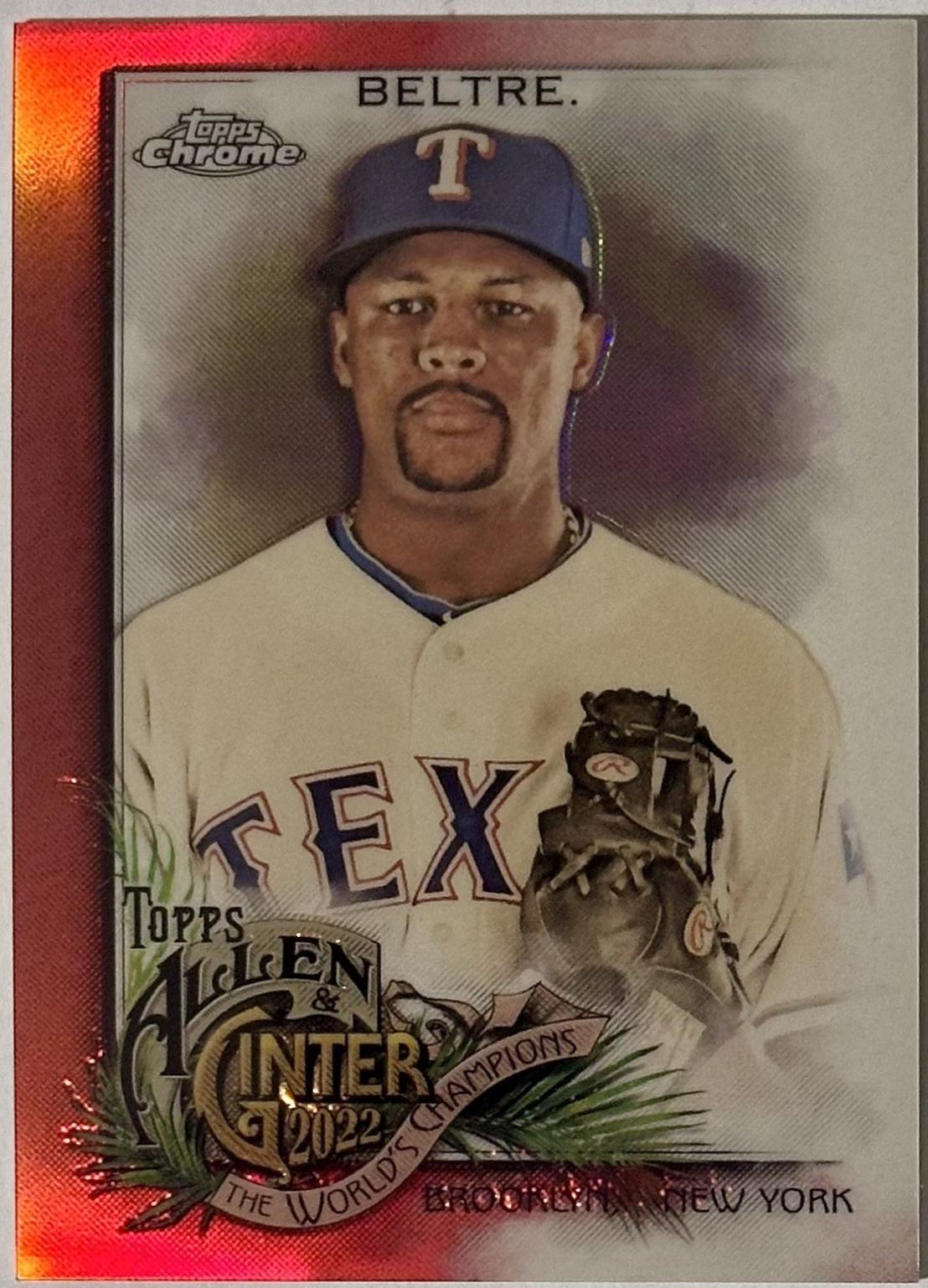 Adrian Beltre [Red Refractor] #61