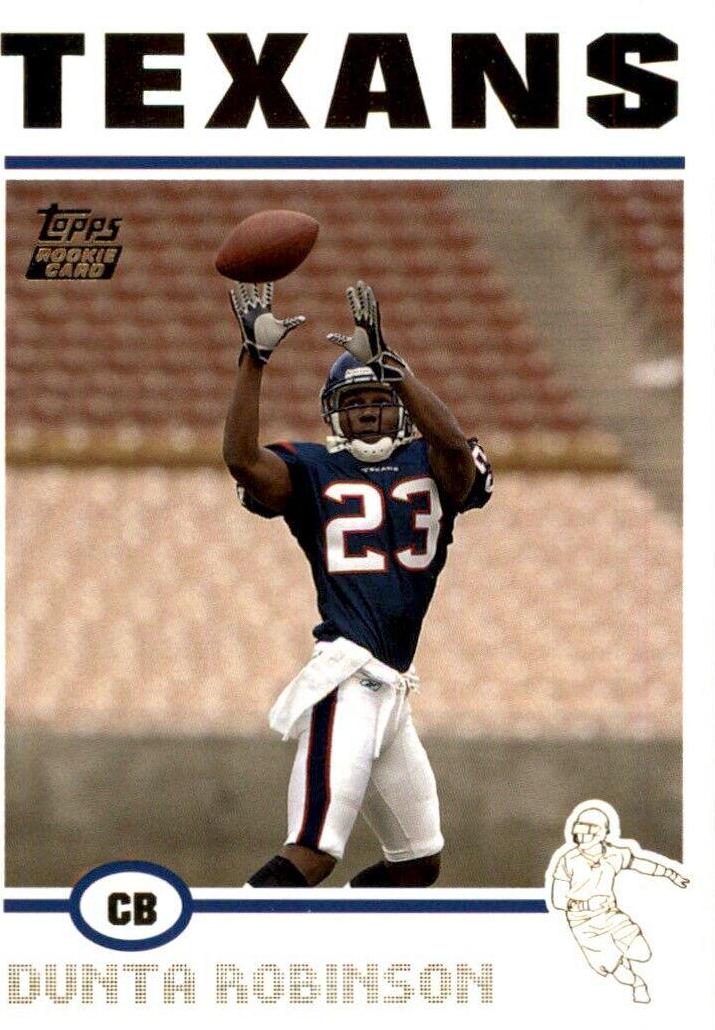 Dunta Robinson #373 Football Cards 2004 Topps