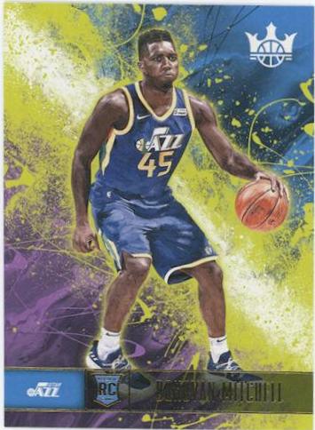 Donovan Mitchell #103 Basketball Cards 2017 Panini Court Kings