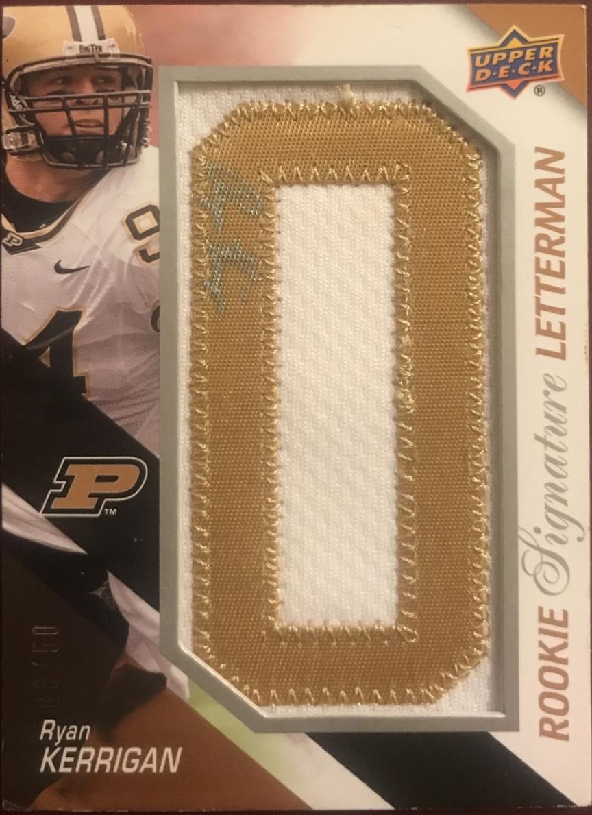 Ryan Kerrigan #RSL-RK 2011 Upper Deck Rookie Letterman Autograph Football
