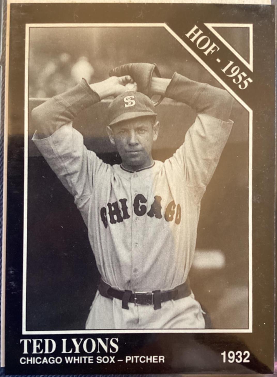 Ted Lyons #19 Baseball Cards 1991 Conlon Collection