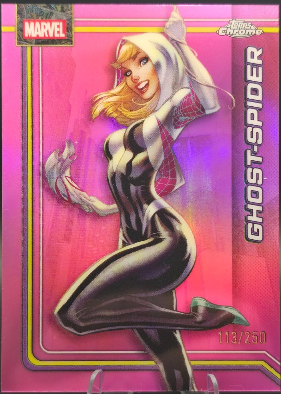 Ghost-Spider [Pink Refractor] #42 Prices | Marvel 2026 Topps