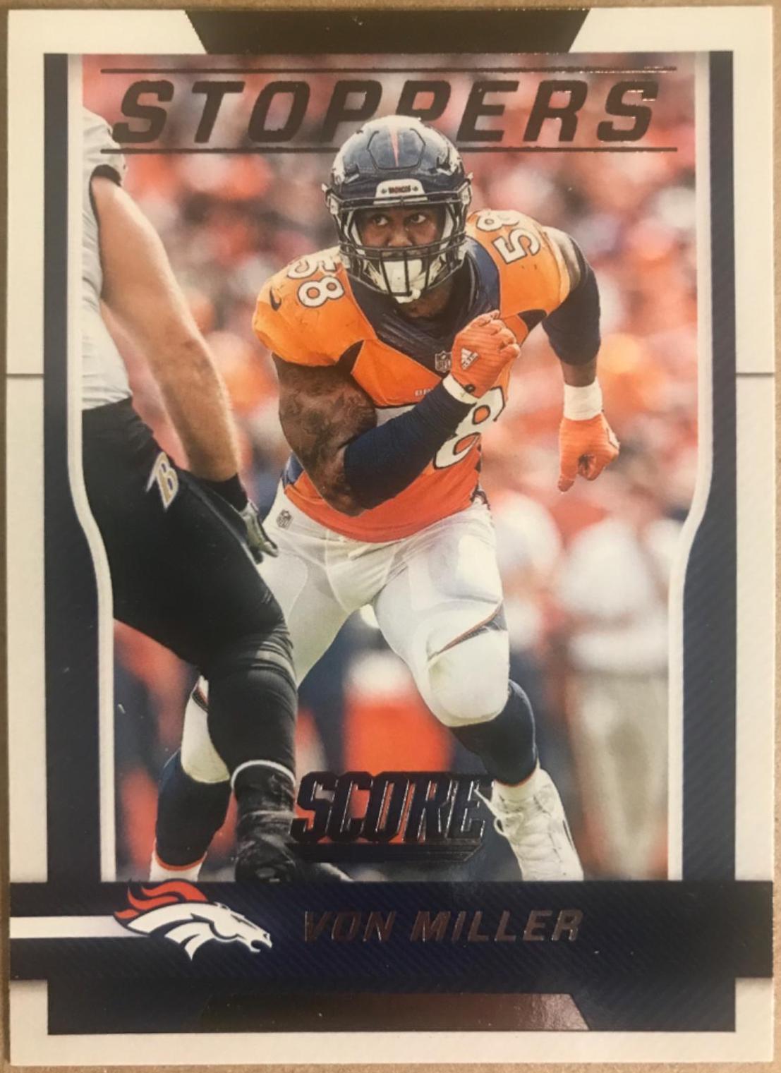 Von Miller #3 Football Cards 2016 Panini Score Stoppers