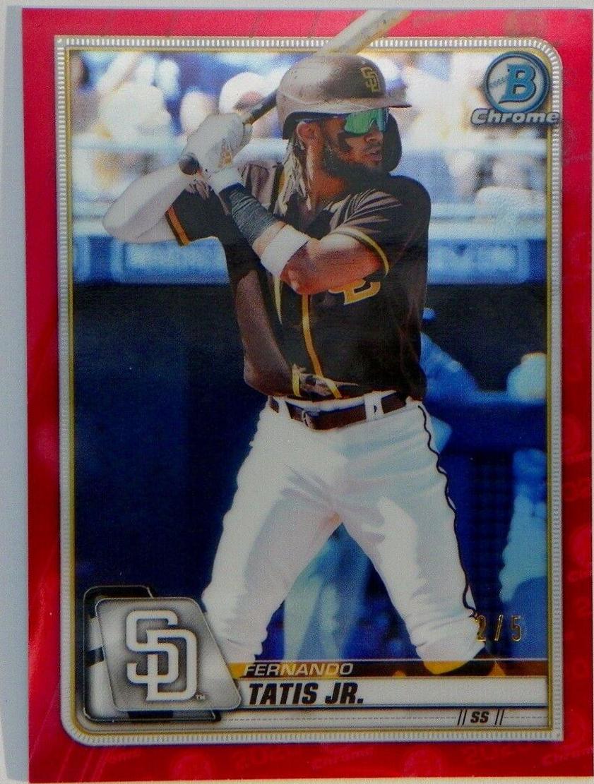 Fernando Tatis Jr. [Red Refractor] #82