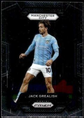 Jack Grealish #1 Soccer Cards 2023 Panini Prizm Premier League