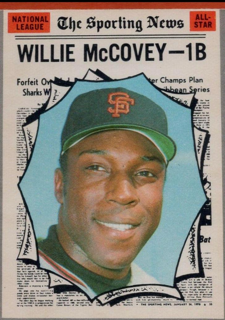 Willie McCovey #450 1970 O-Pee-Chee Baseball