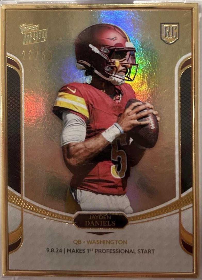 Jayden Daniels [Gold Frame] #22