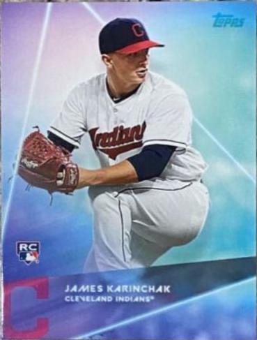 James Karinchak #25 Baseball Cards 2020 Topps X Steve Aoki