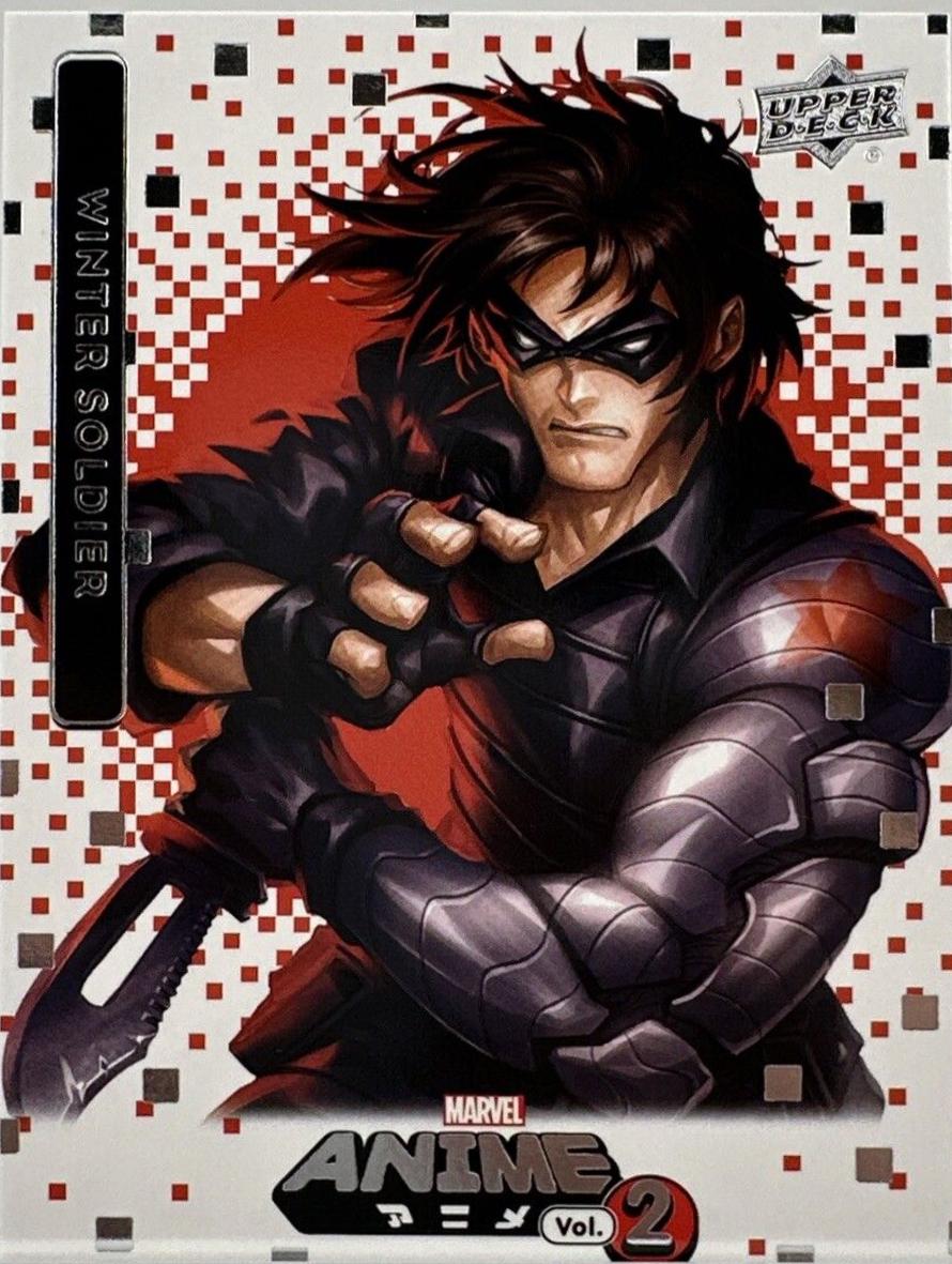Winter Soldier #96 Marvel 2023 Upper Deck Anime Volume 2